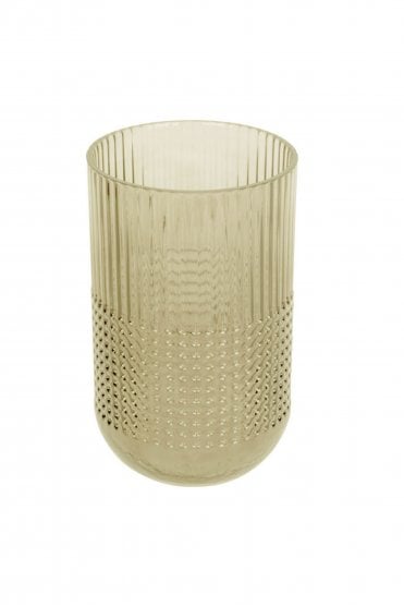 Attract Glass Vase Small - Moss Green
