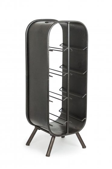 Camden Metal Industrial Wine Rack