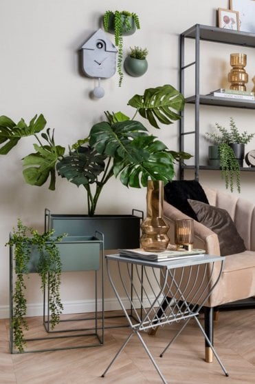 Essence Rectangular Set of 2 Plant Pots on Stands