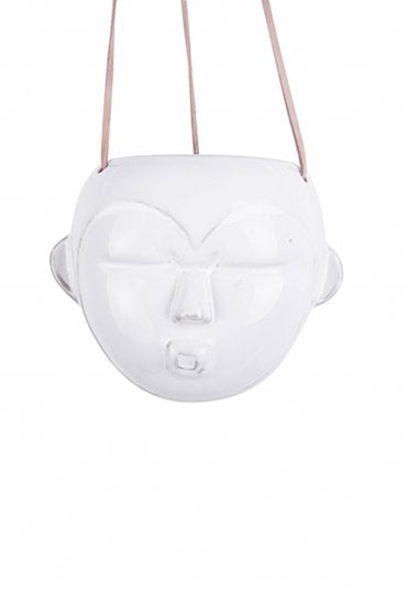 Hanging Round Mask Plant Pot