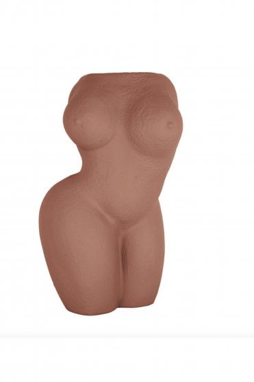 Lady Plant Pot - Sand Brown