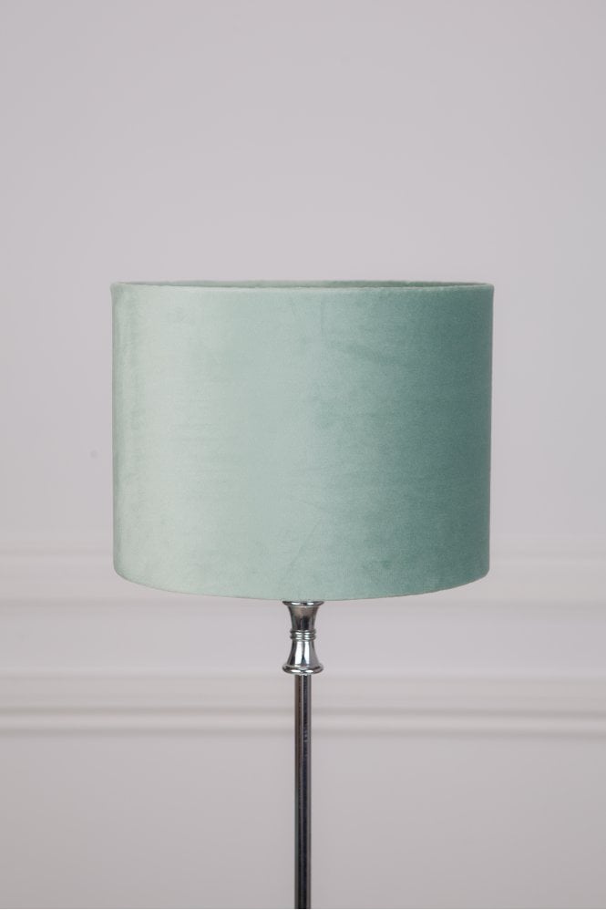 The Home Collection Velours Shade in Ocean