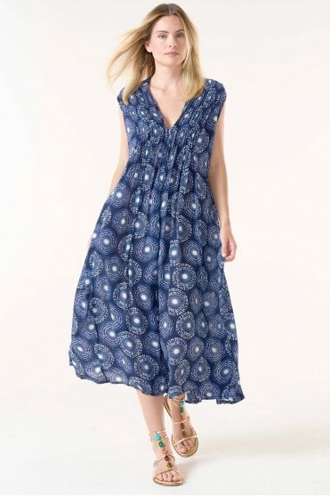 Tommy Viscose Dress in Fuji