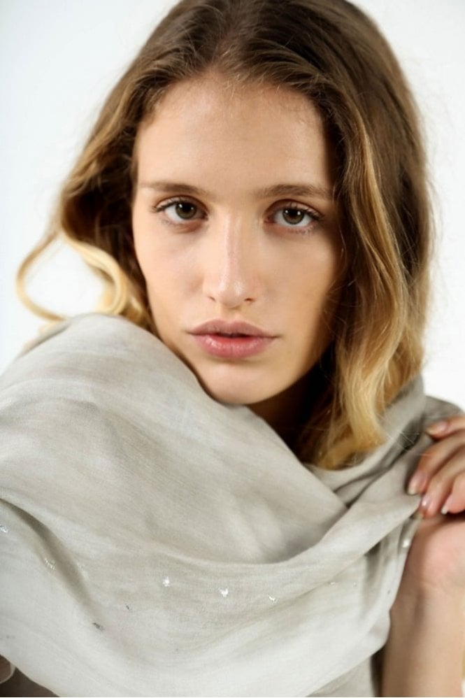 Tutti & Co Grey Shimmer Scarf