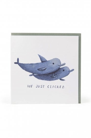 We Just Clicked Greetings Card