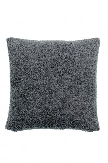 Barry Square Cushion Cover in Carbone