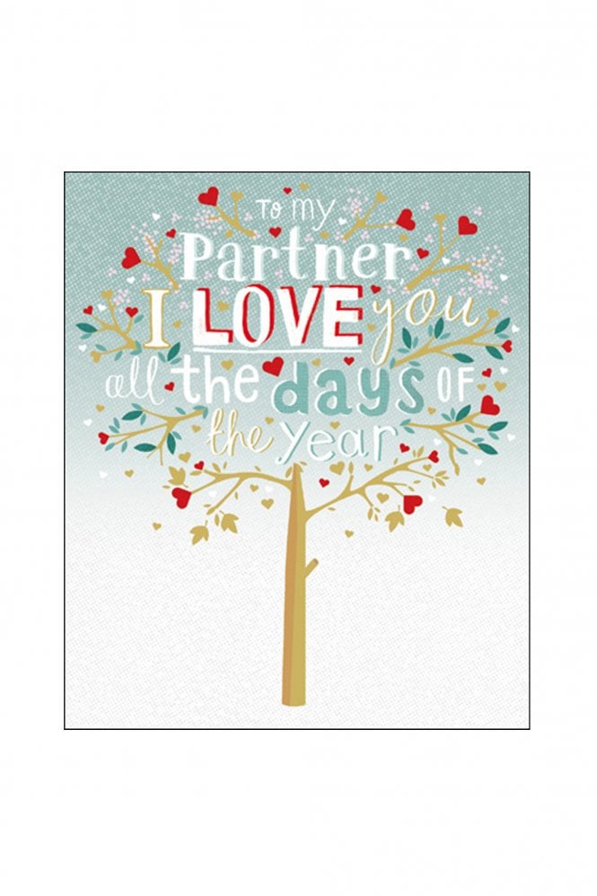 Woodmansterne Tree Of Love Valentine's Card